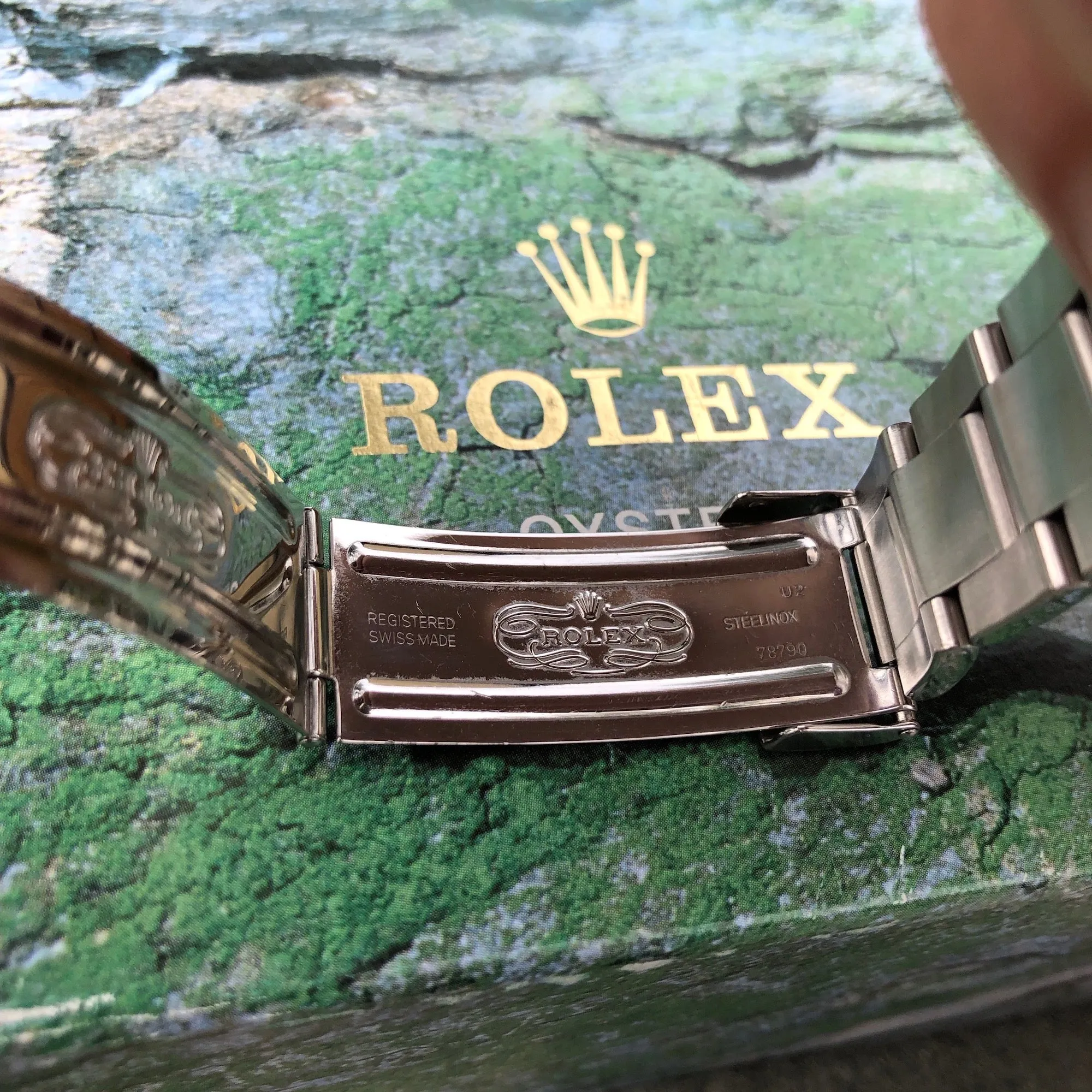 1997 Rolex GMT Master 16700 Stainless Steel Pepsi "U" Serial Caliber 3175 Wristwatch Box Papers