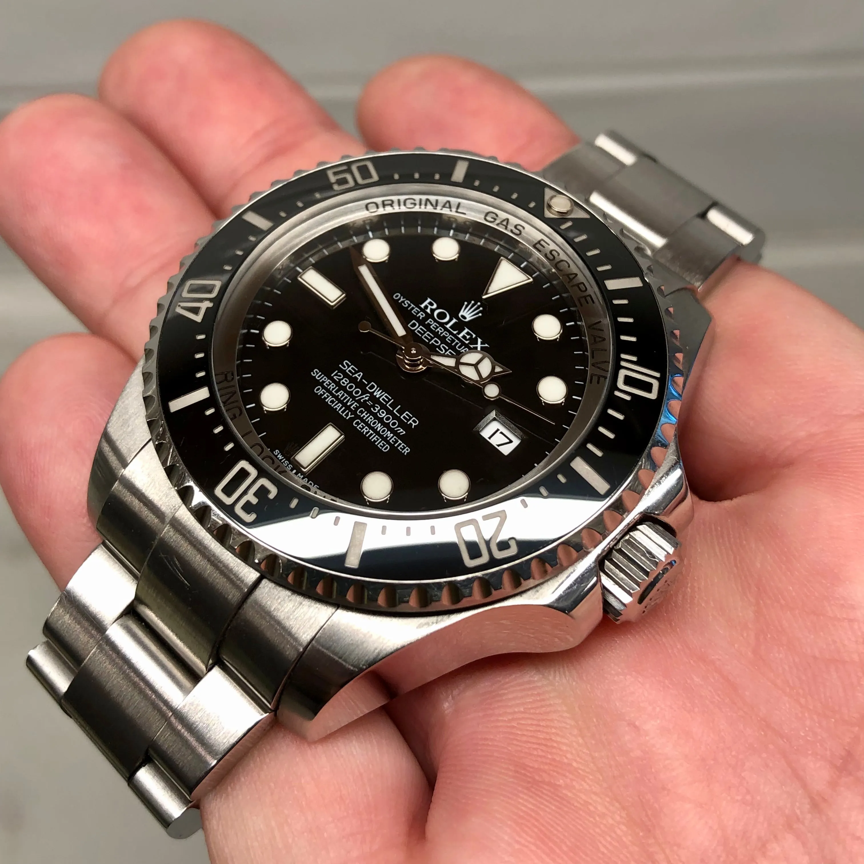 2009 Rolex SEA DWELLER DEEPSEA 116660 Ceramic Mens 44mm Automatic Wristwatch with Box and Papers
