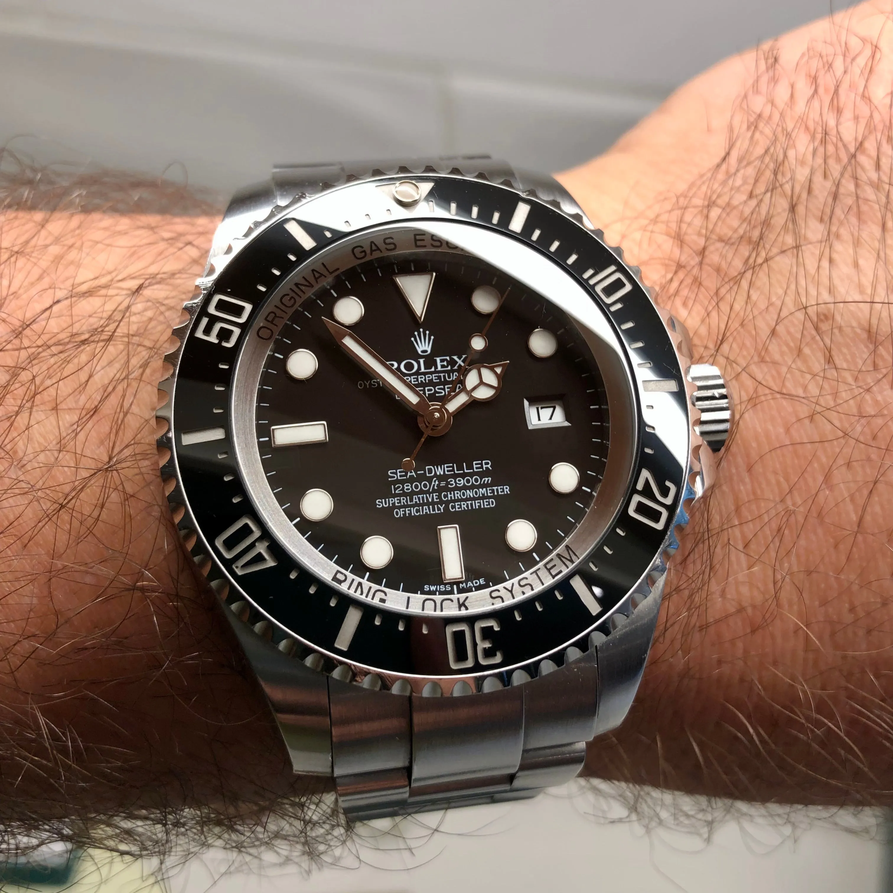 2009 Rolex SEA DWELLER DEEPSEA 116660 Ceramic Mens 44mm Automatic Wristwatch with Box and Papers