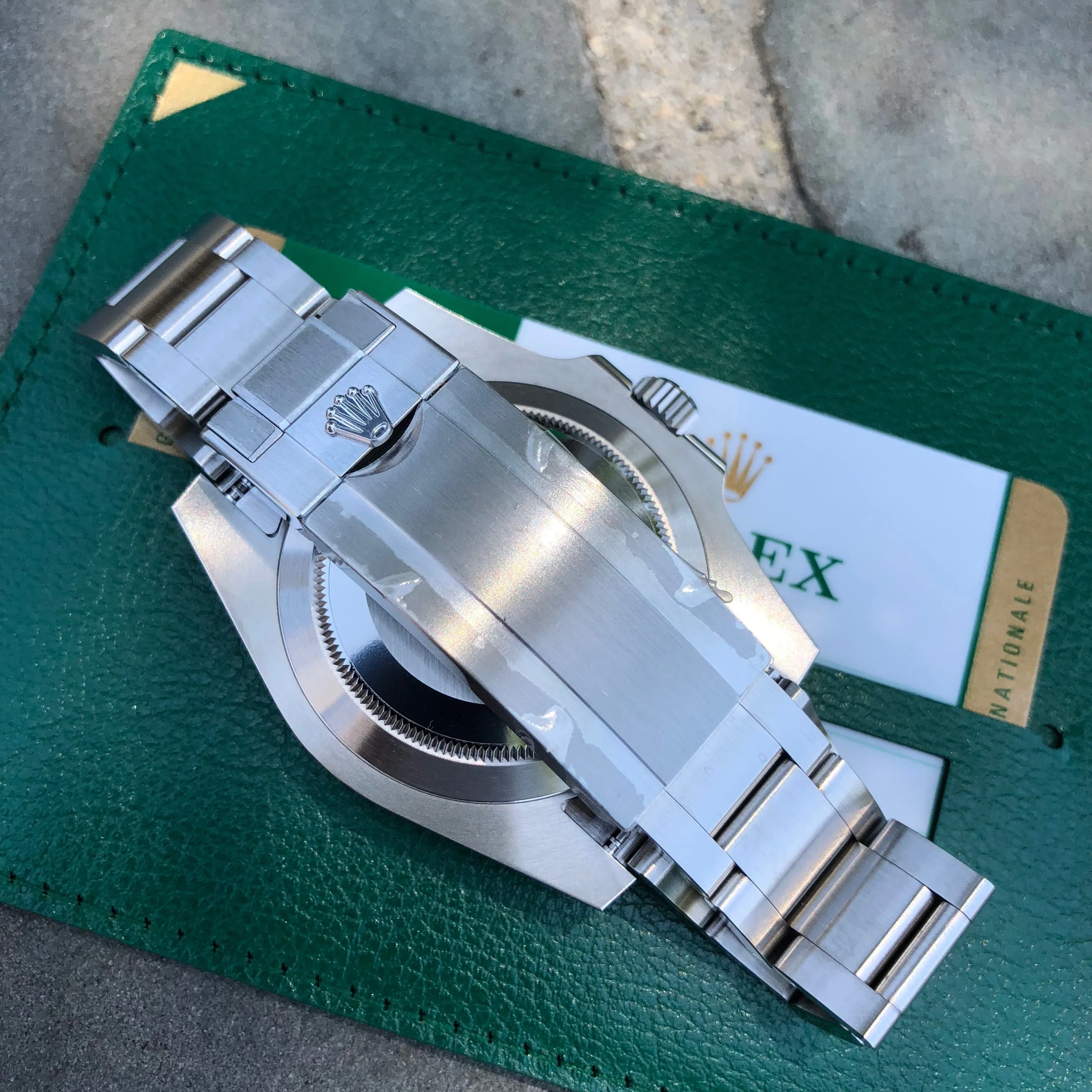 2018 Rolex Submariner 114060 No Date Stainless Steel Ceramic Wristwatch Box Papers