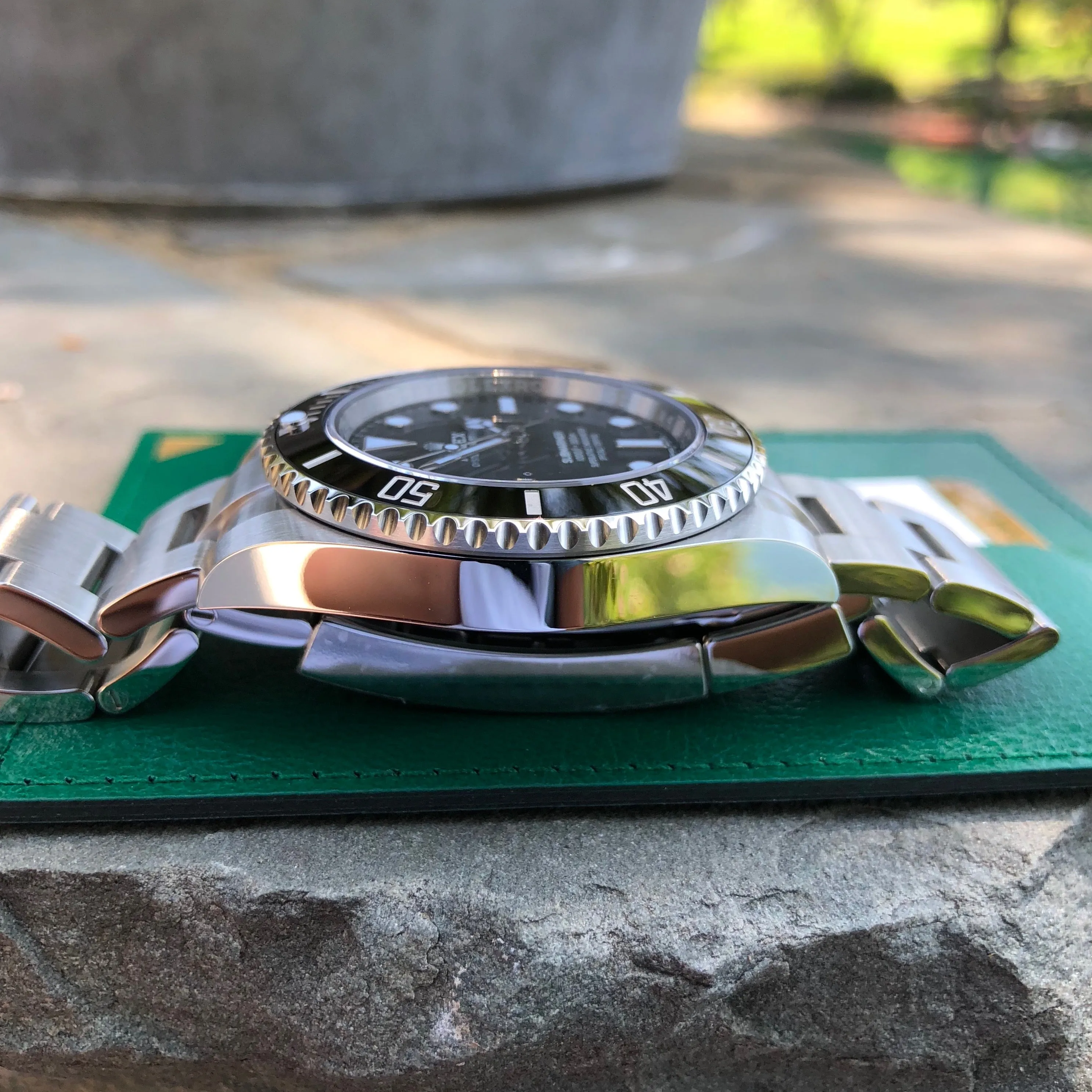 2018 Rolex Submariner 114060 No Date Stainless Steel Ceramic Wristwatch Box Papers