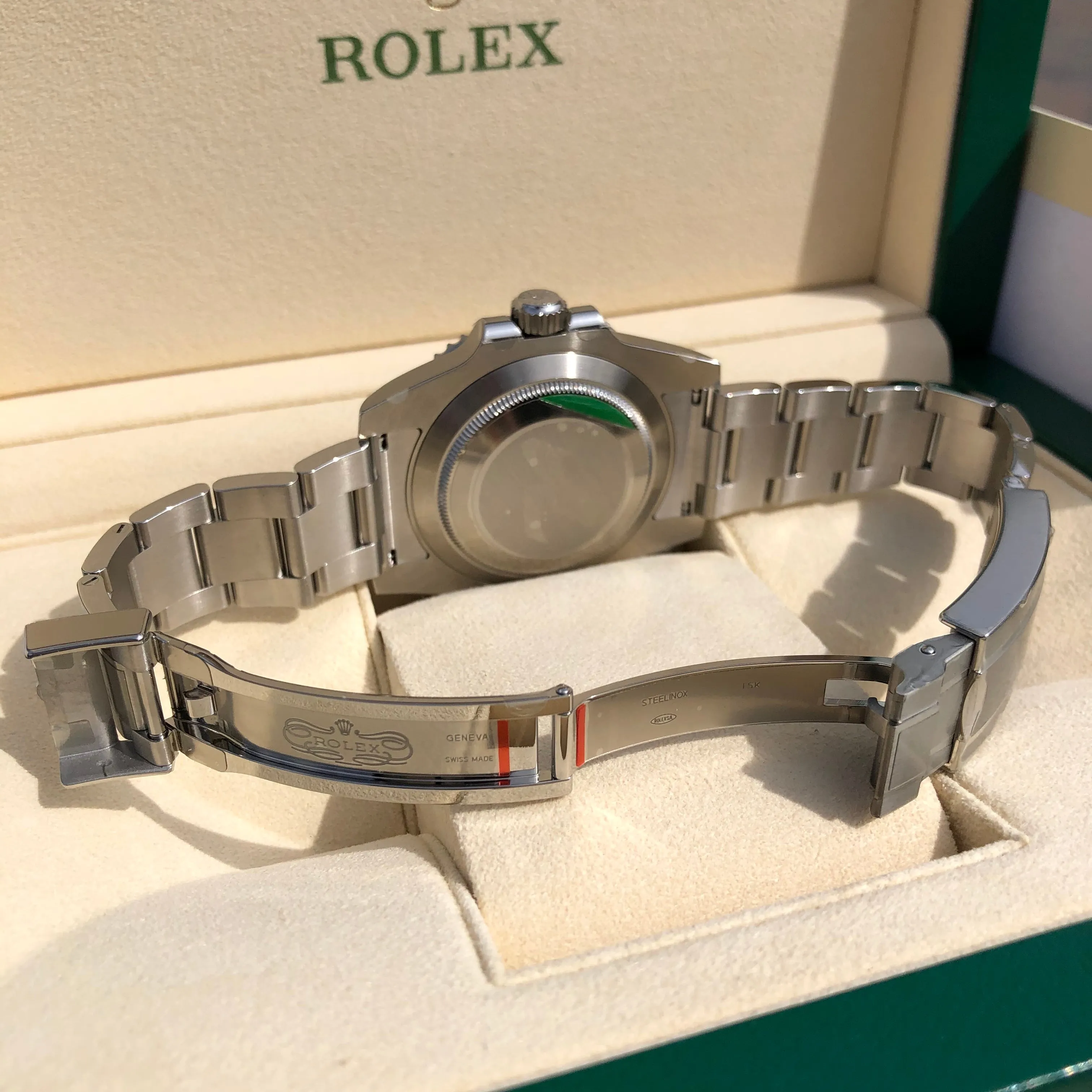 2018 Rolex Submariner Date 116610LN Steel Ceramic Wristwatch New Factory Wrapped Box Papers