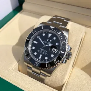 2018 Rolex Submariner Date 116610LN Steel Ceramic Wristwatch New Factory Wrapped Box Papers