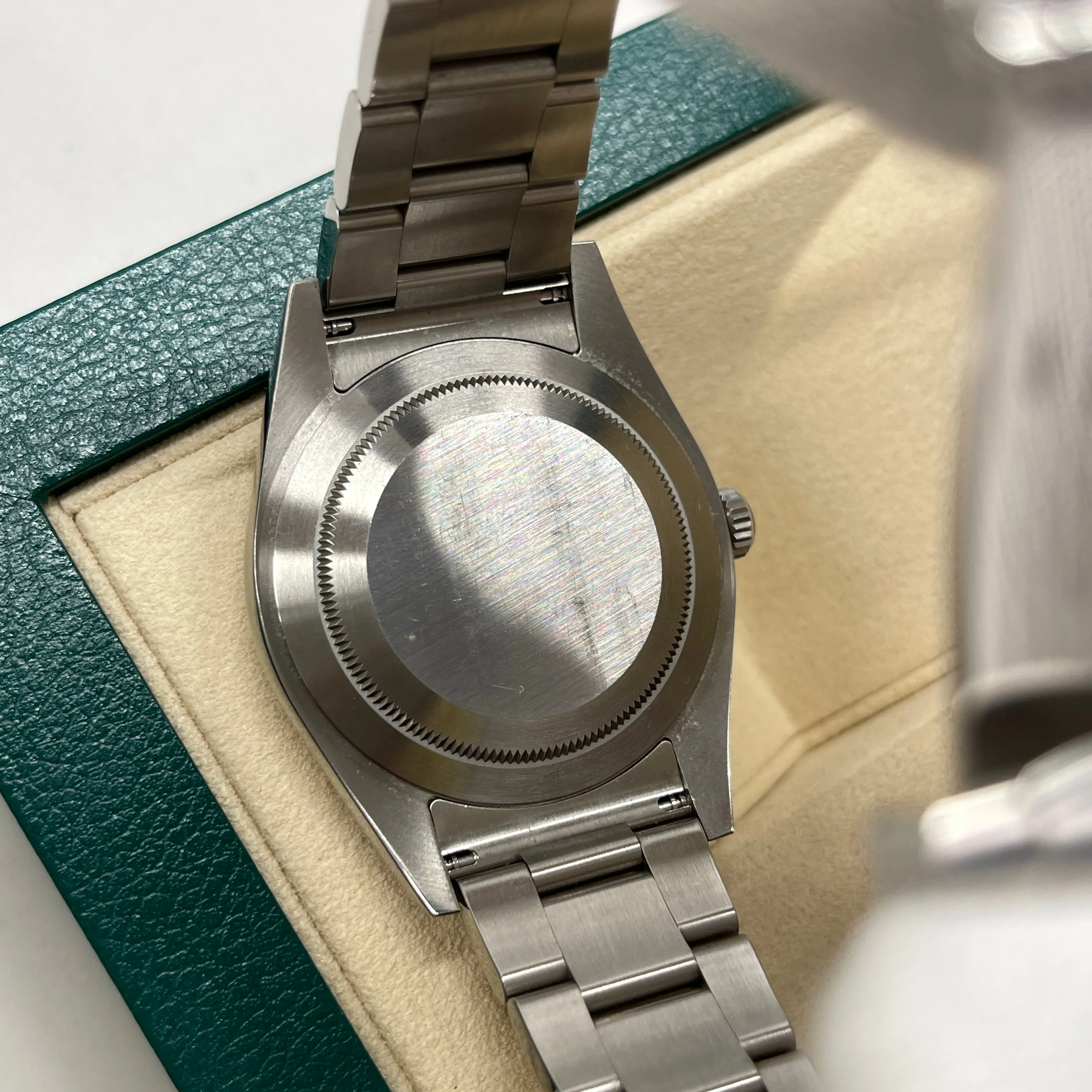 2019 Rolex Oyster Perpetual 114300 White 39mm Stainless Steel Wristwatch Box Papers