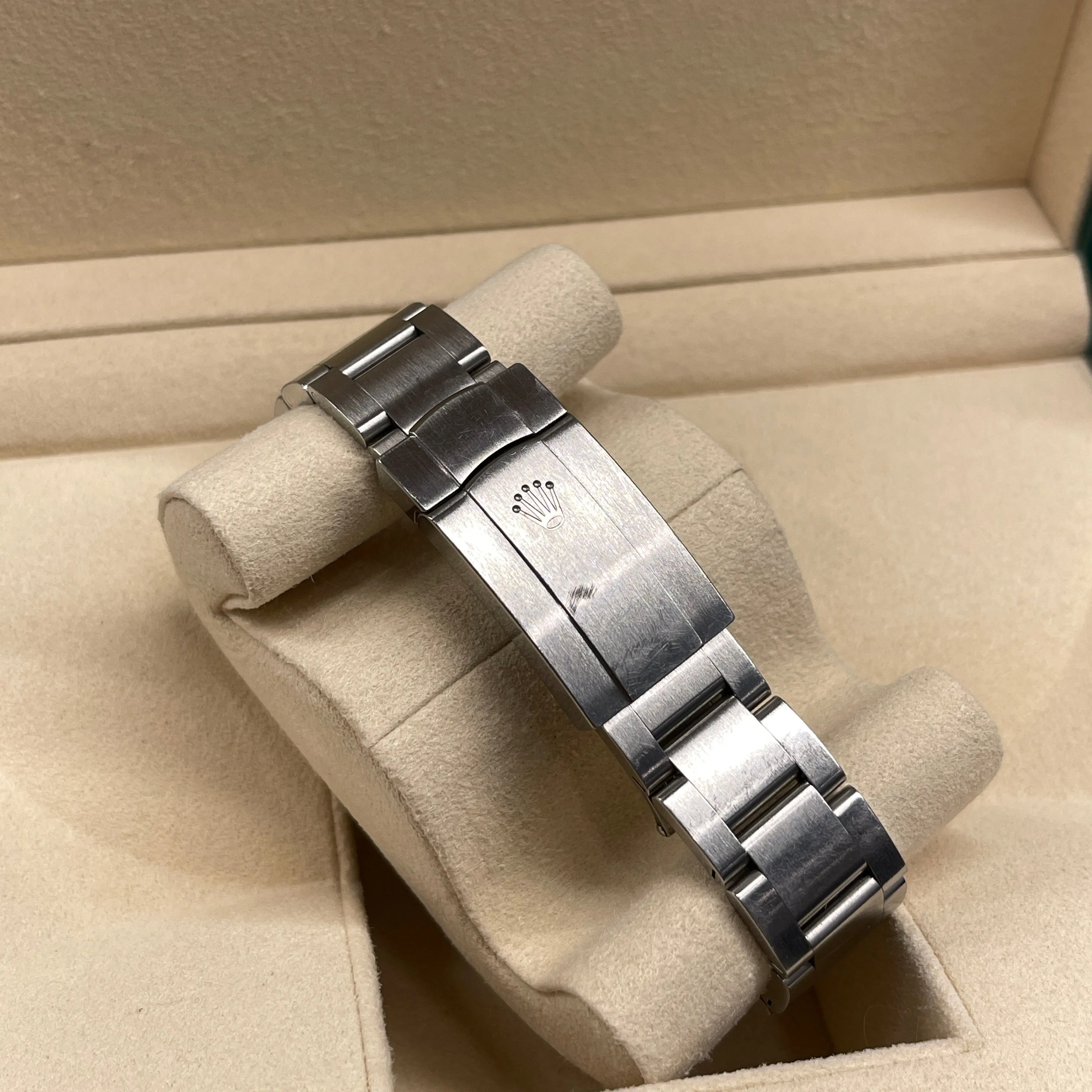 2019 Rolex Oyster Perpetual 114300 White 39mm Stainless Steel Wristwatch Box Papers