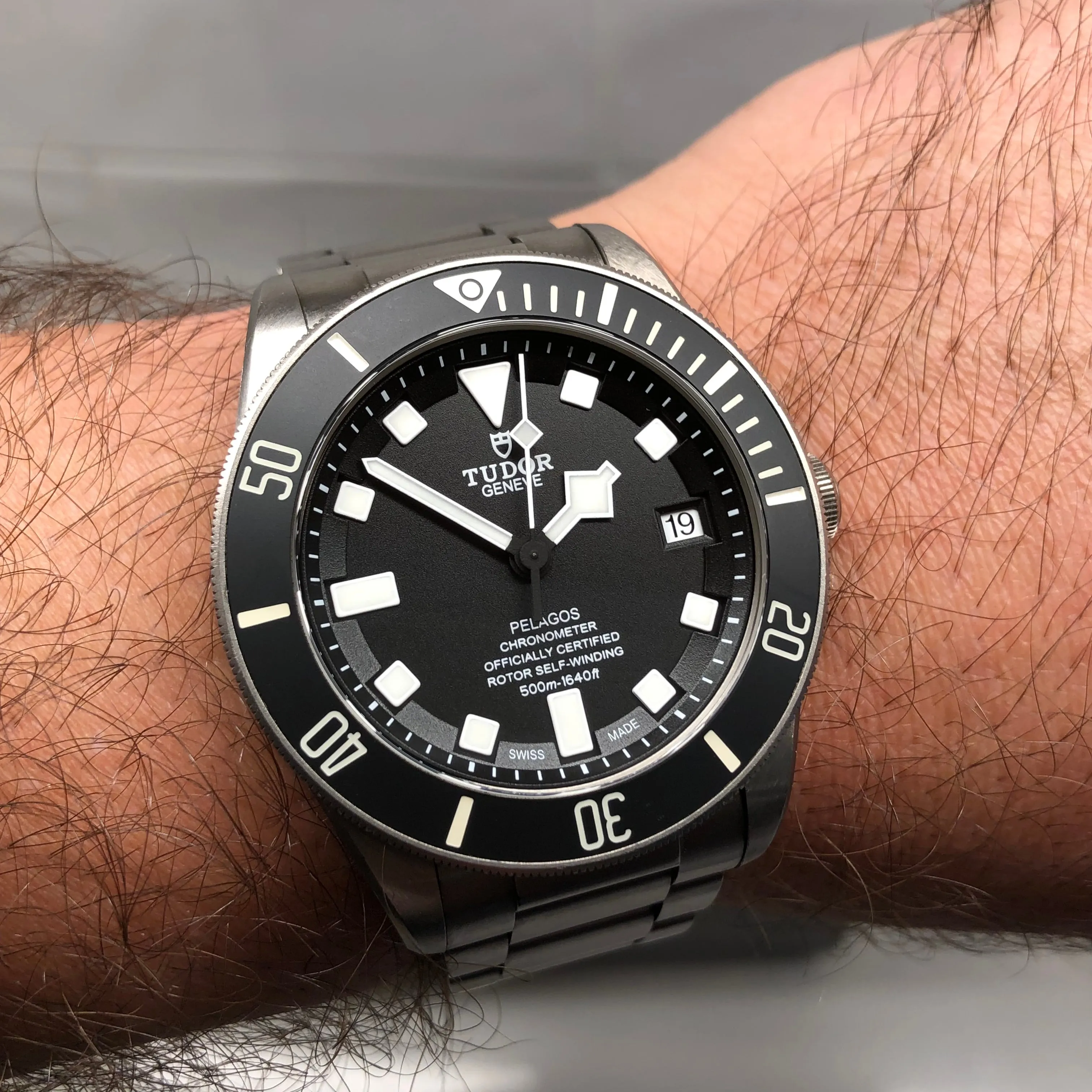 2020 Tudor Pelagos 25600TN Titanium Automatic 42mm Black Wristwatch with Box and Papers