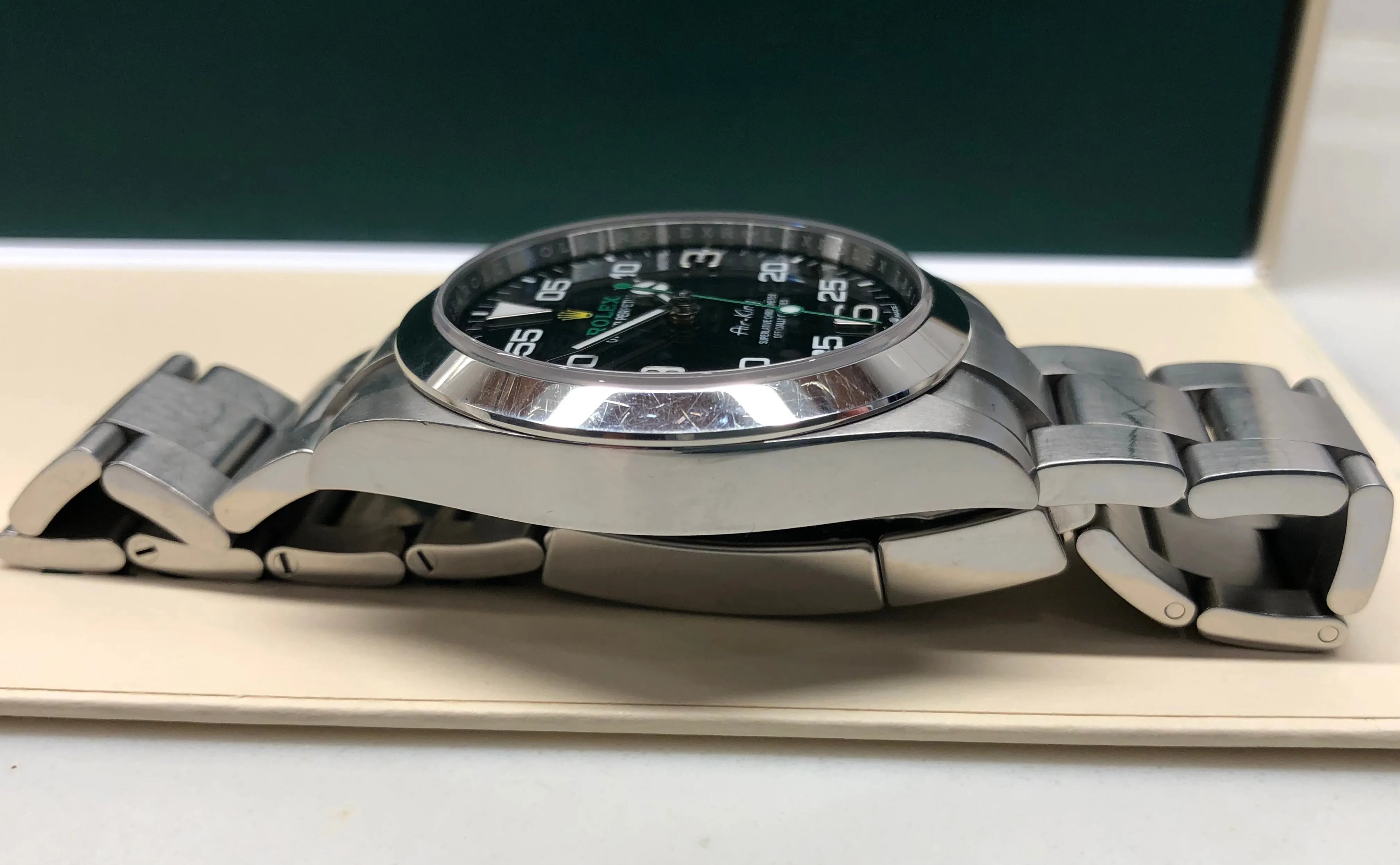 2022 Rolex Air King 126900 Automatic Steel Wristwatch with Box and Papers