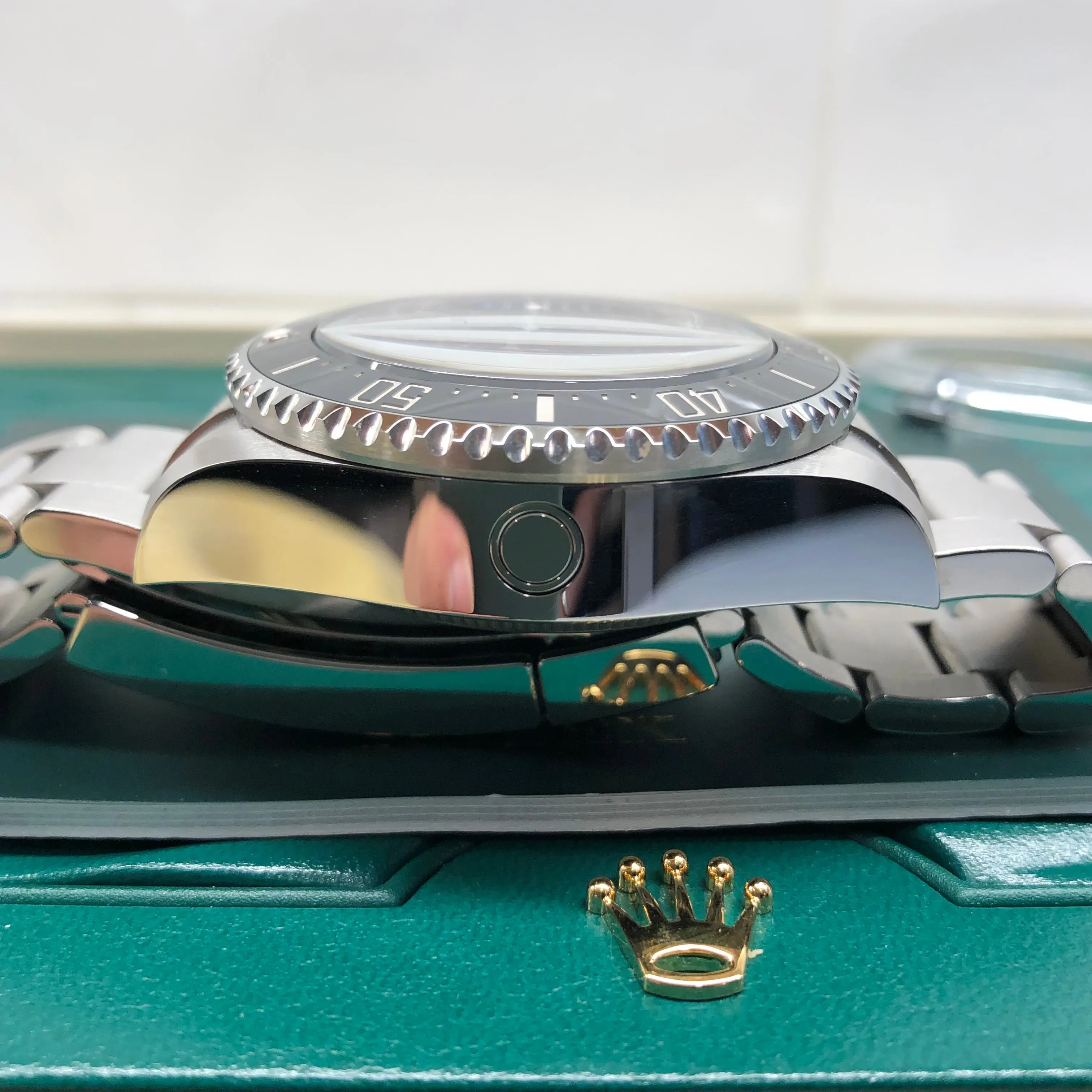 2022 Rolex SEA DWELLER DEEPSEA 136660 James Cameron Ceramic Mens 44mm Automatic Wristwatch with Box and Papers*