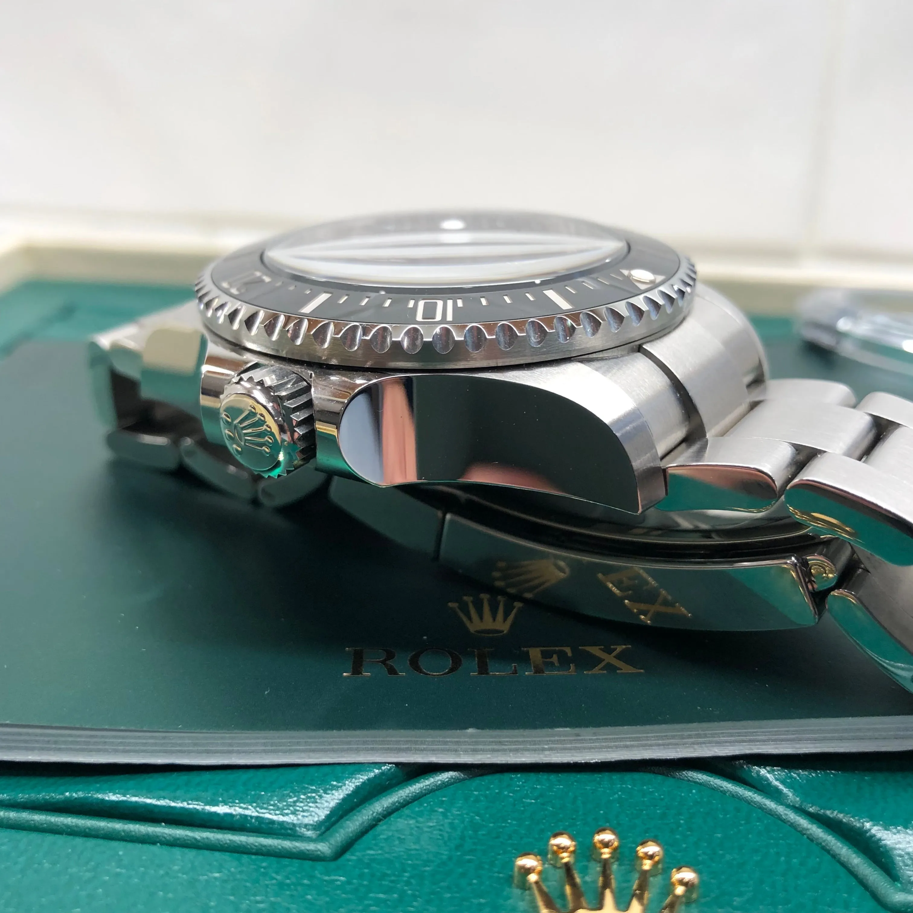 2022 Rolex SEA DWELLER DEEPSEA 136660 James Cameron Ceramic Mens 44mm Automatic Wristwatch with Box and Papers*