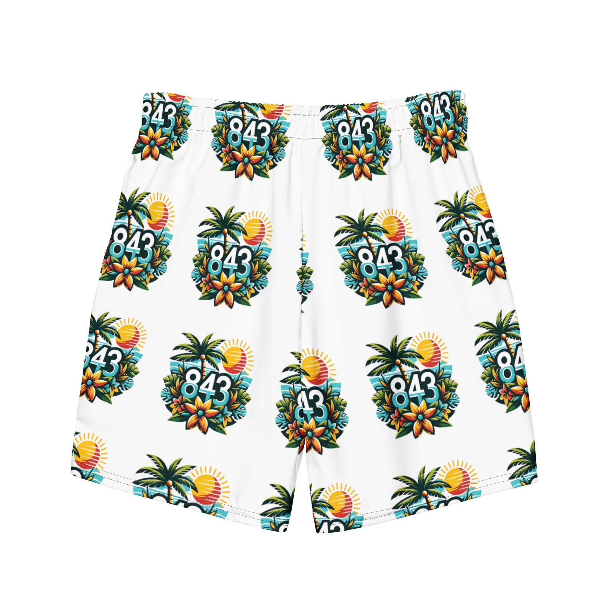 843 Pattern Men's swim trunks