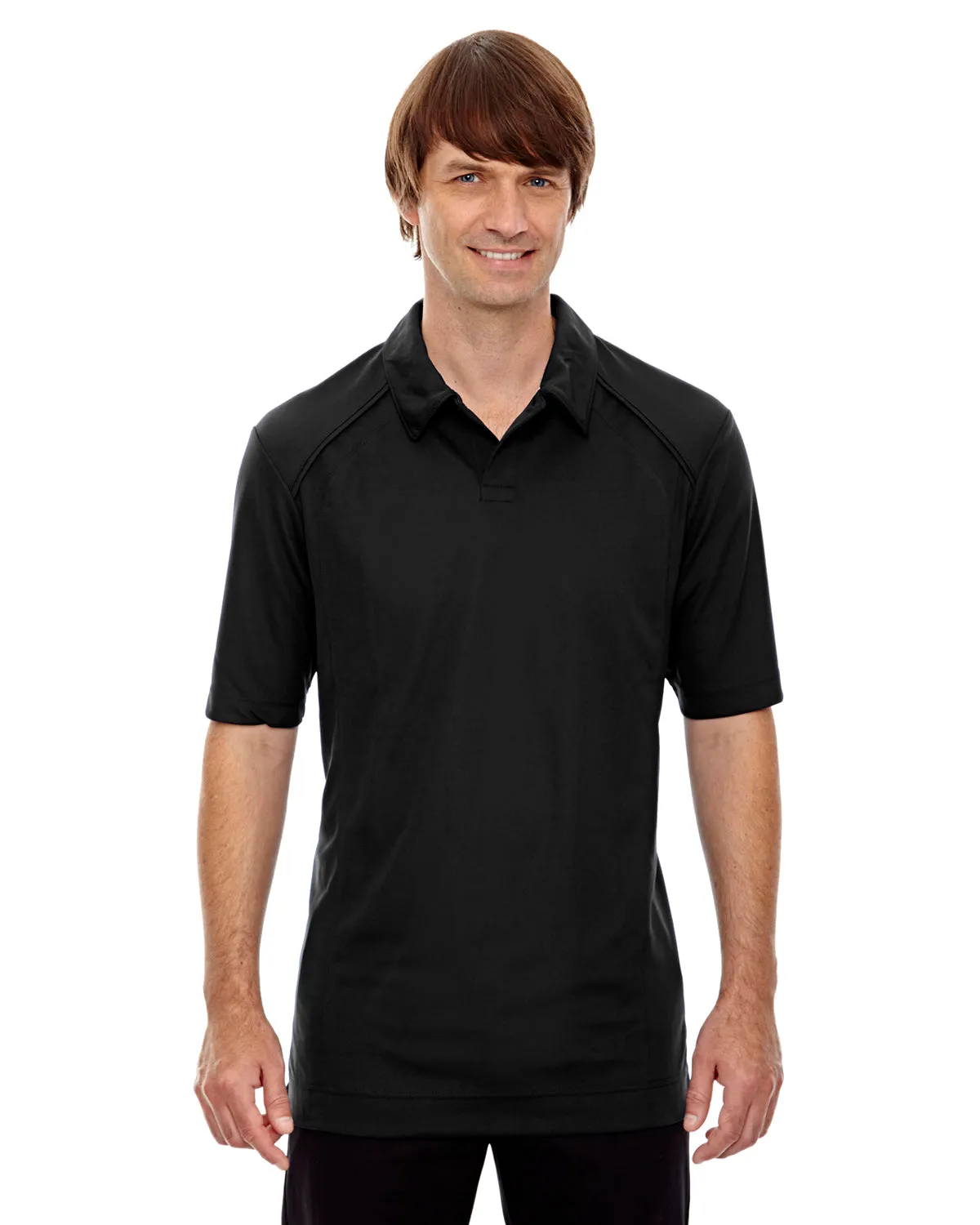 88632 Ash City - North End Men's Recycled Polyester Performance Piqué Polo