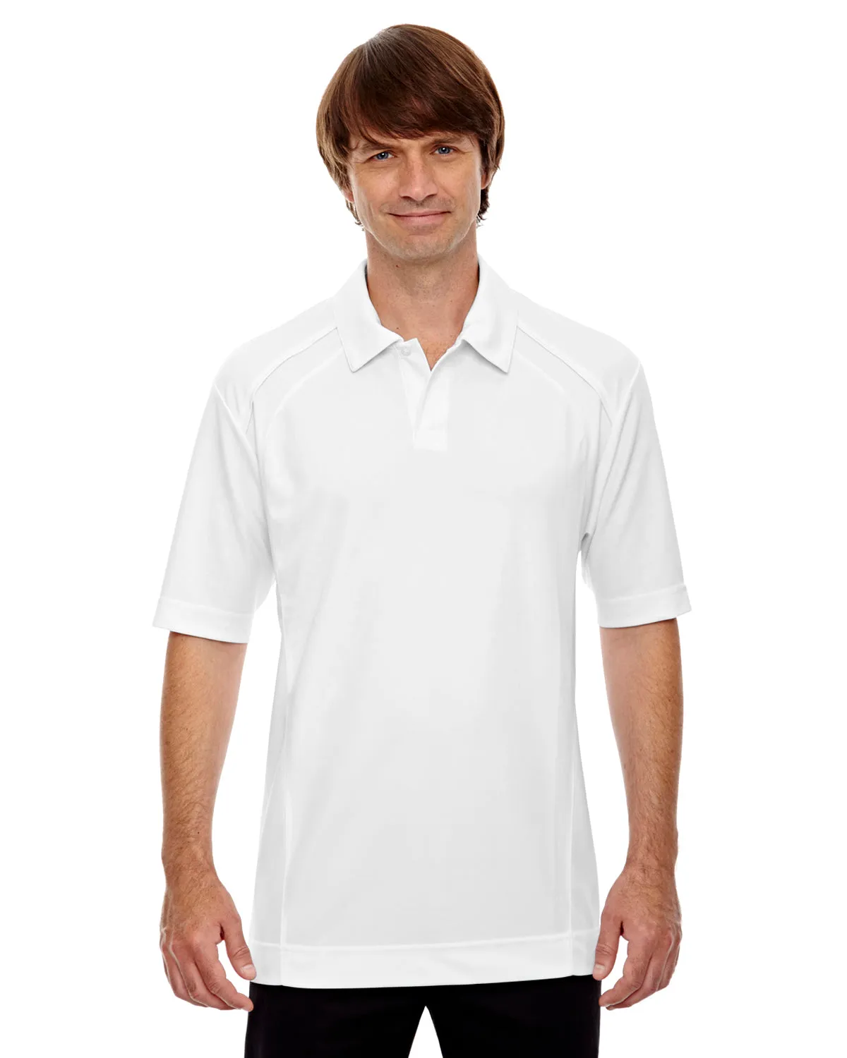 88632 Ash City - North End Men's Recycled Polyester Performance Piqué Polo