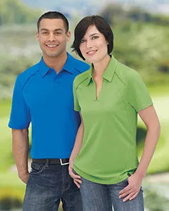 88632 Ash City - North End Men's Recycled Polyester Performance Piqué Polo