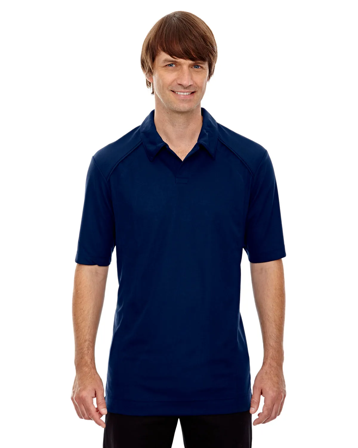 88632 Ash City - North End Men's Recycled Polyester Performance Piqué Polo