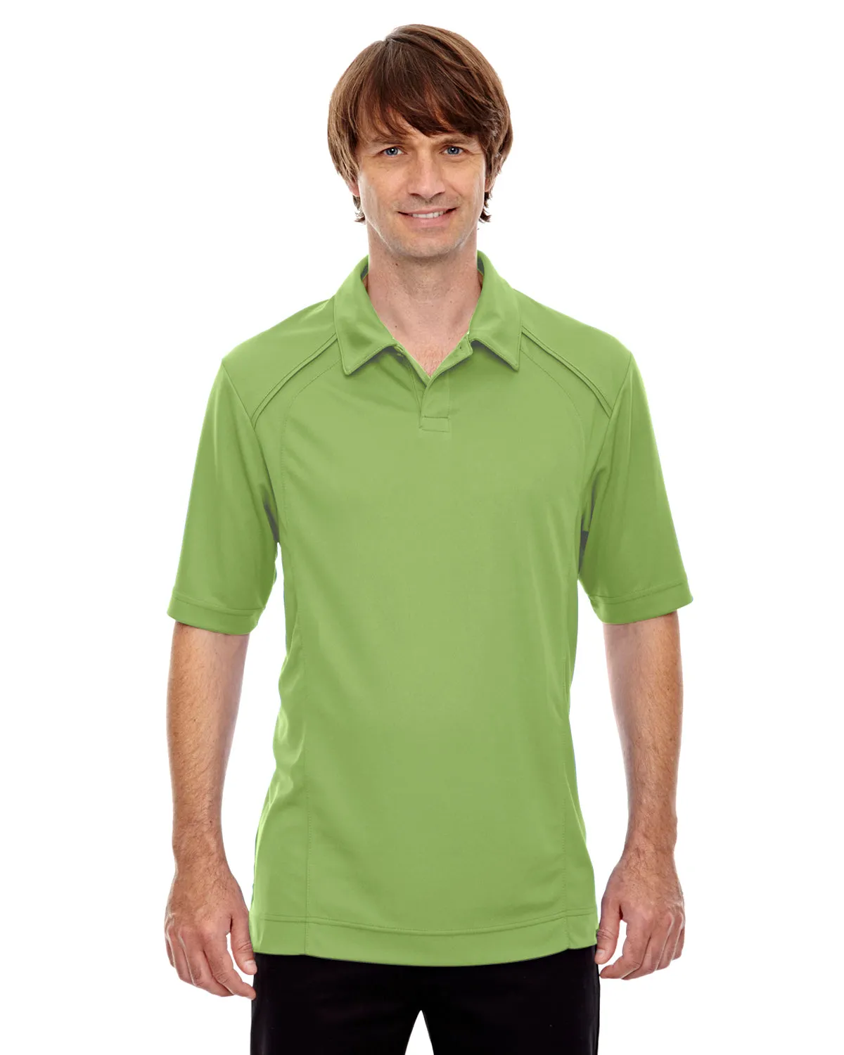 88632 Ash City - North End Men's Recycled Polyester Performance Piqué Polo