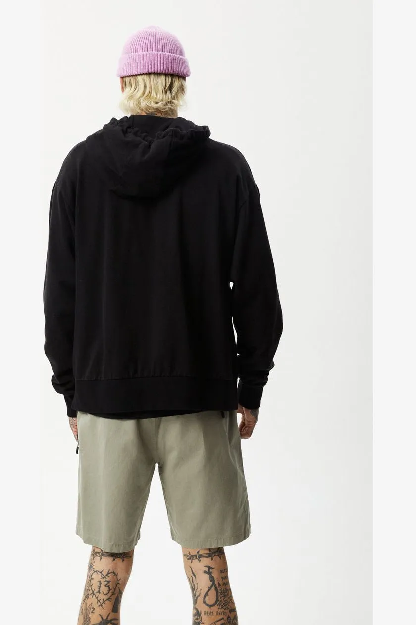 ALL DAY - HEMP HOODIE - BLACK