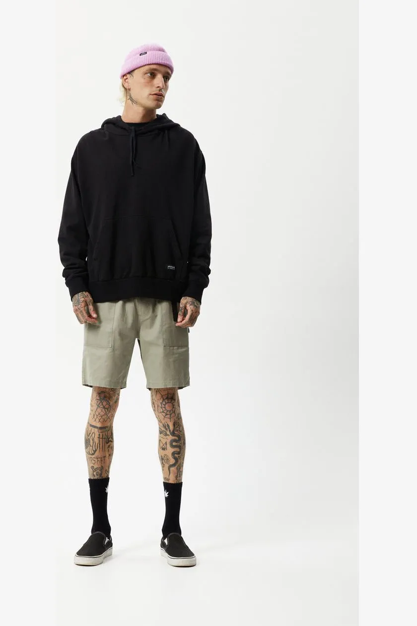 ALL DAY - HEMP HOODIE - BLACK