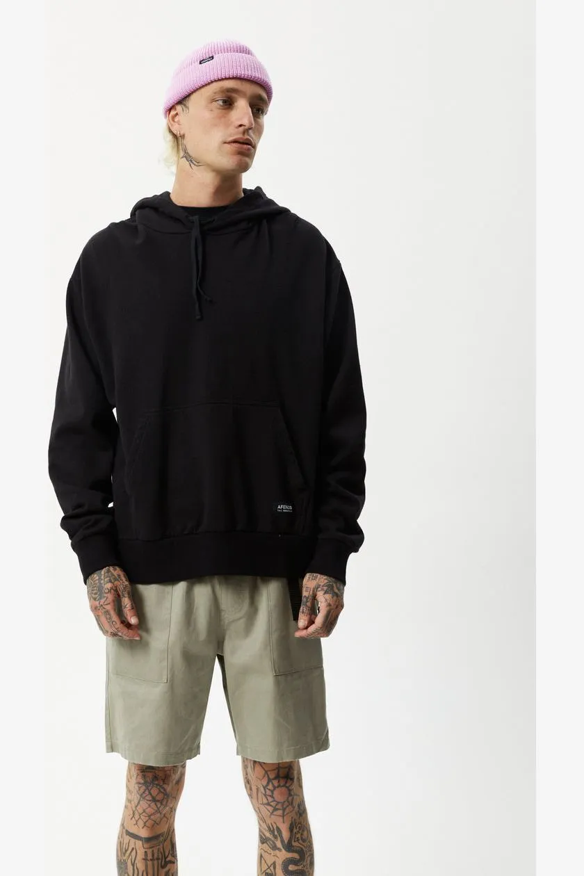 ALL DAY - HEMP HOODIE - BLACK