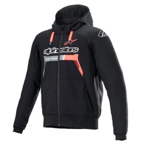 Alpinestars Chrome Ignition Hoodie Black / Bright Red