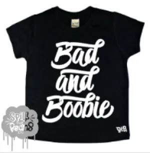 Bad and Boobie Breastfeeding Kids Tee