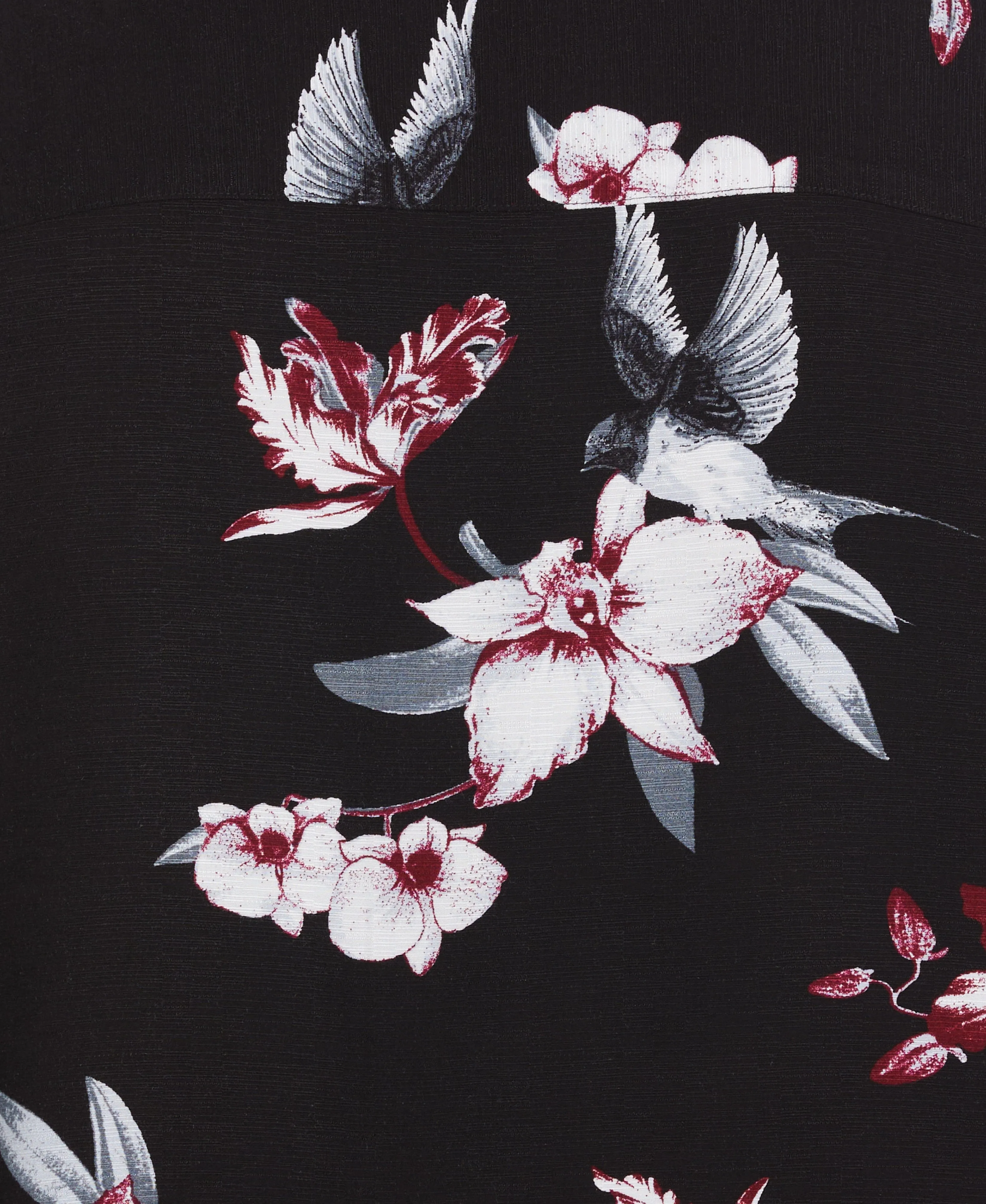 Big & Tall Floral Conversational Print Shirt