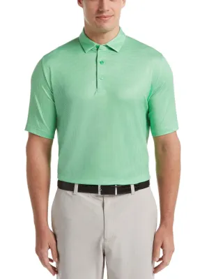 Big & Tall Printed Gingham Swing Tech™ Polo
