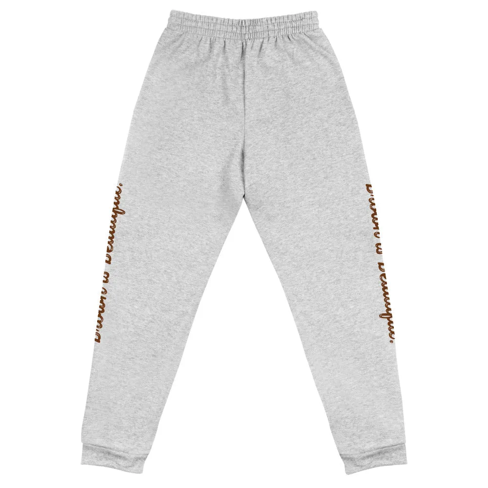 Brown Is Beautiful Joggers For Men/Women