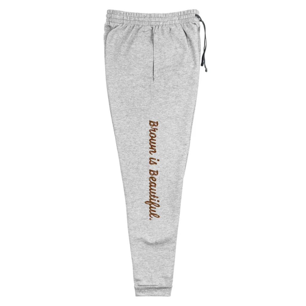 Brown Is Beautiful Joggers For Men/Women