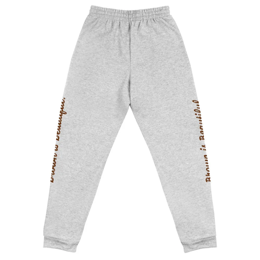 Brown Is Beautiful Joggers For Men/Women