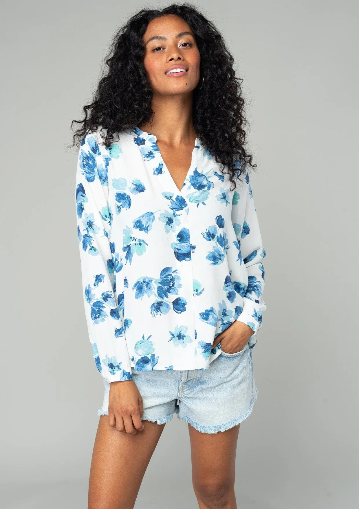 Camdyn Floral Blouse