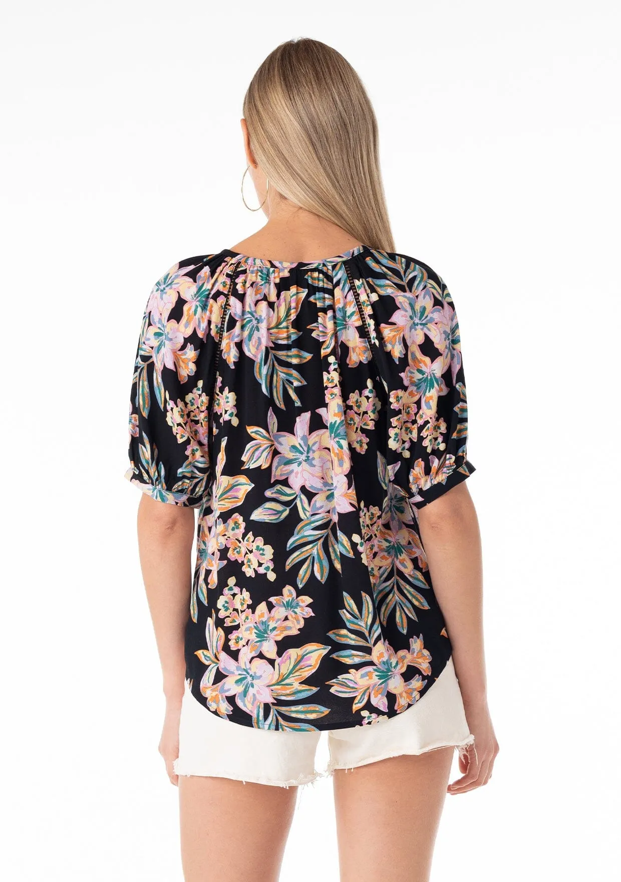 Carine Puff Sleeve Blouse