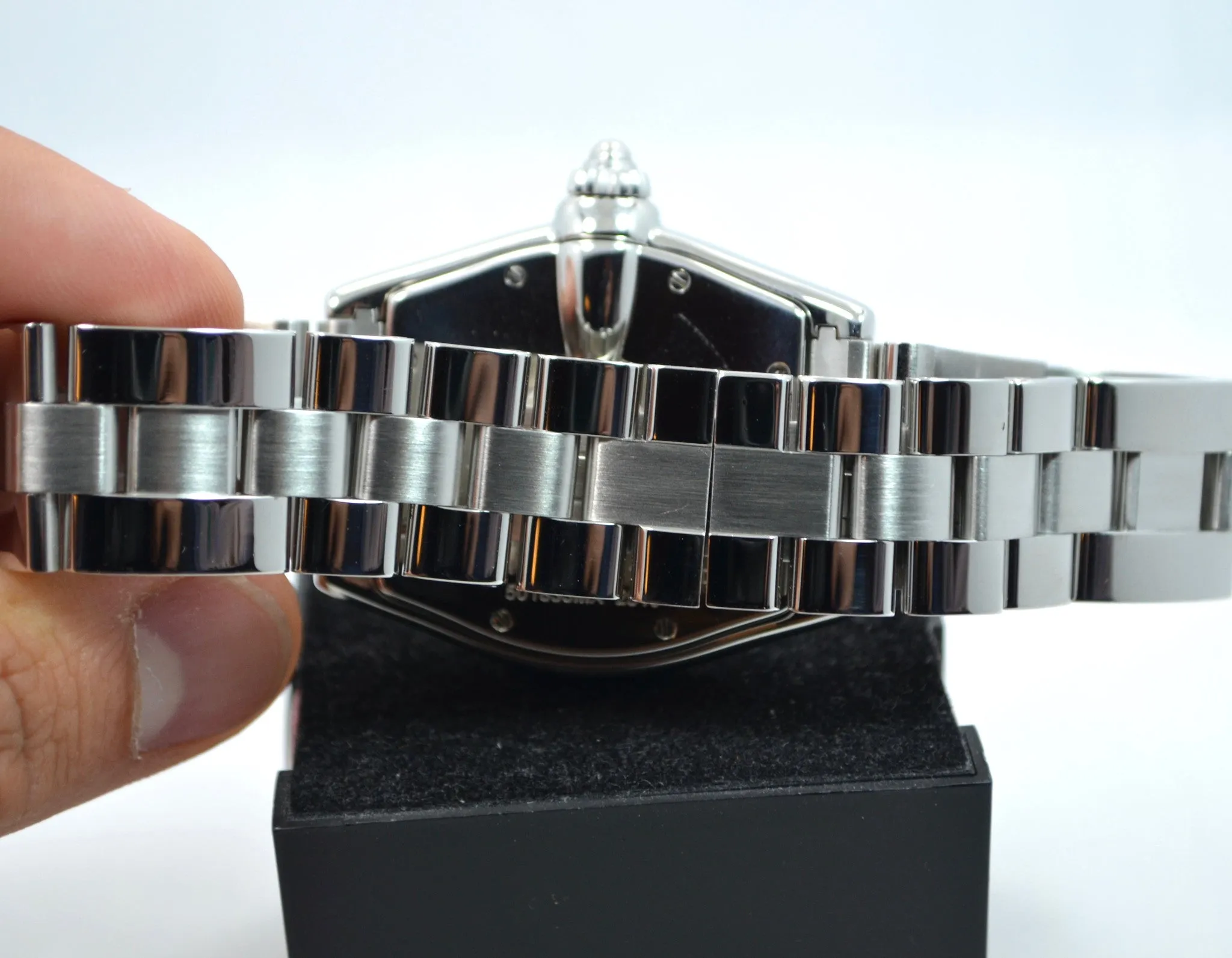 Cartier Roadster W62025V3 2510 Steel Roman Large Size Automatic Watch Box Papers