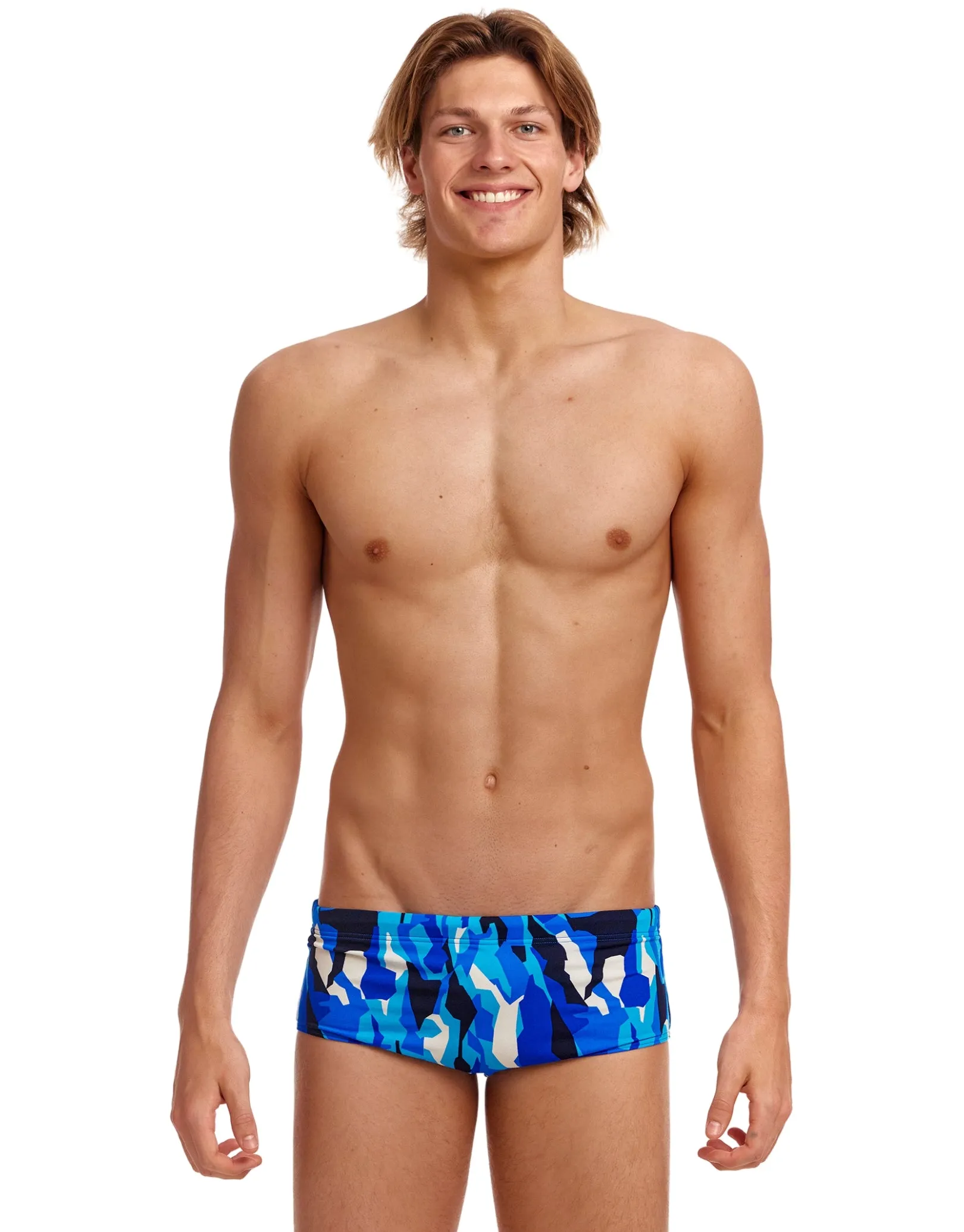 Chaz Michael Sidewinder Swim Trunks - Blue