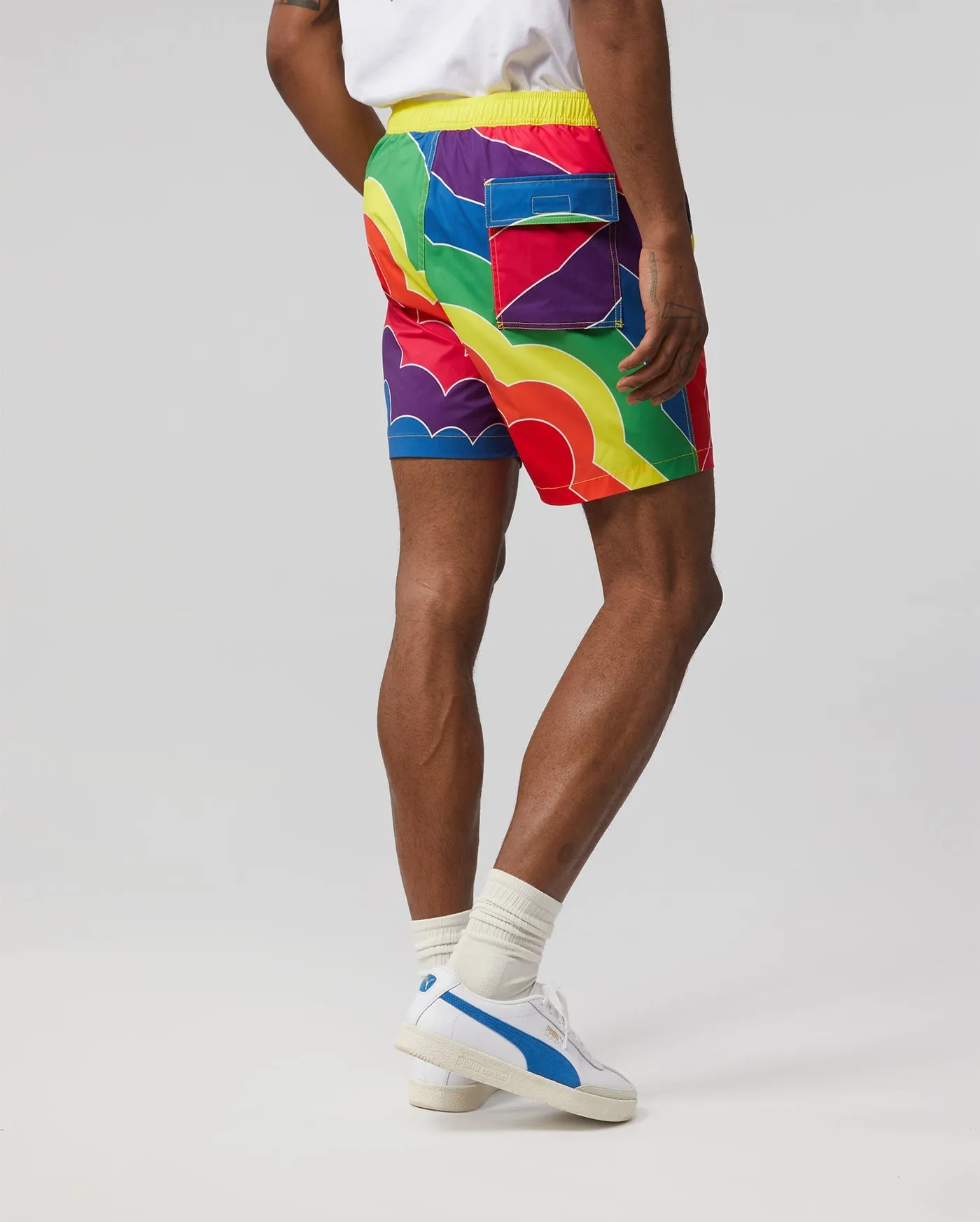 Chelton Swim Trunks Neon Bolt