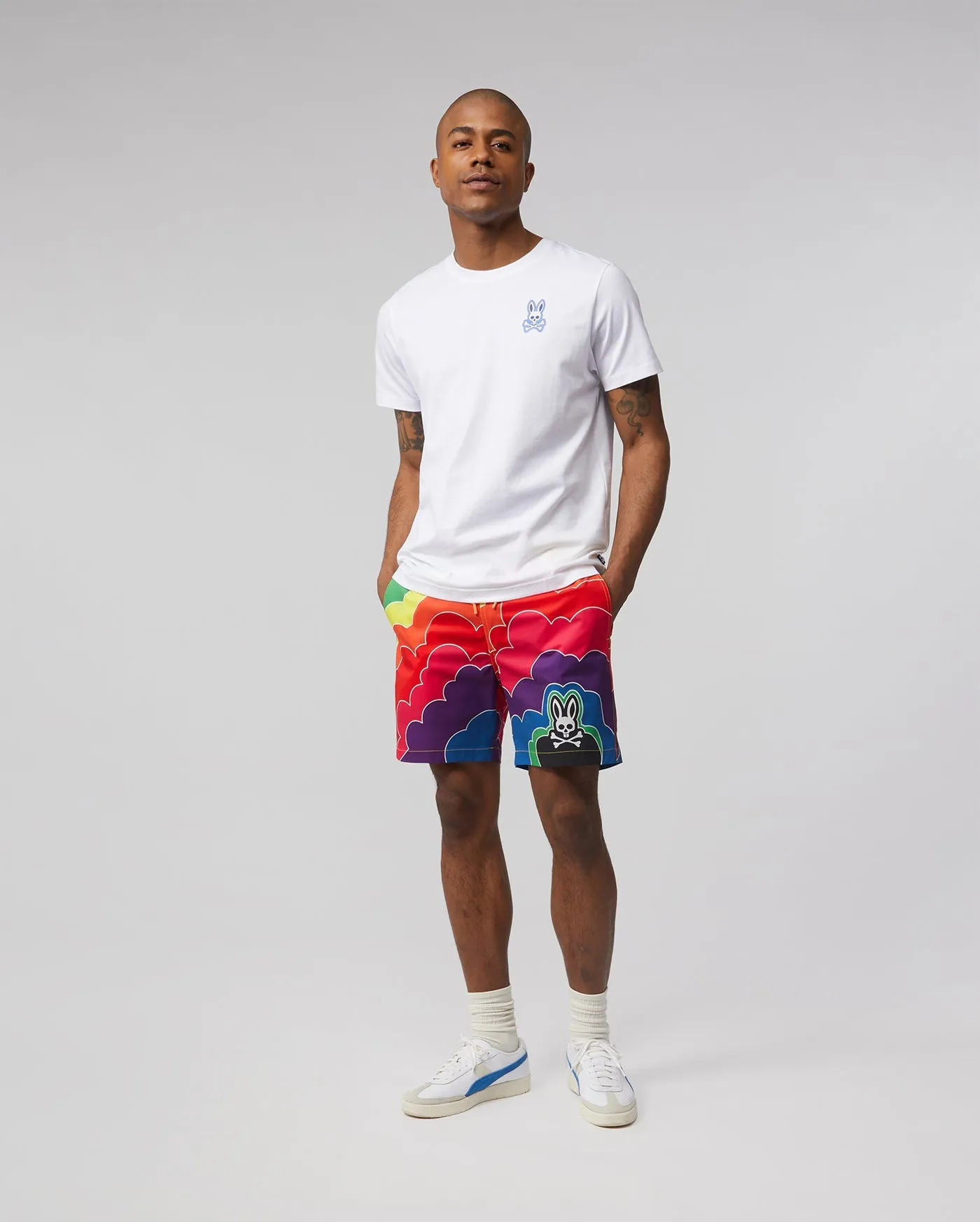 Chelton Swim Trunks Neon Bolt