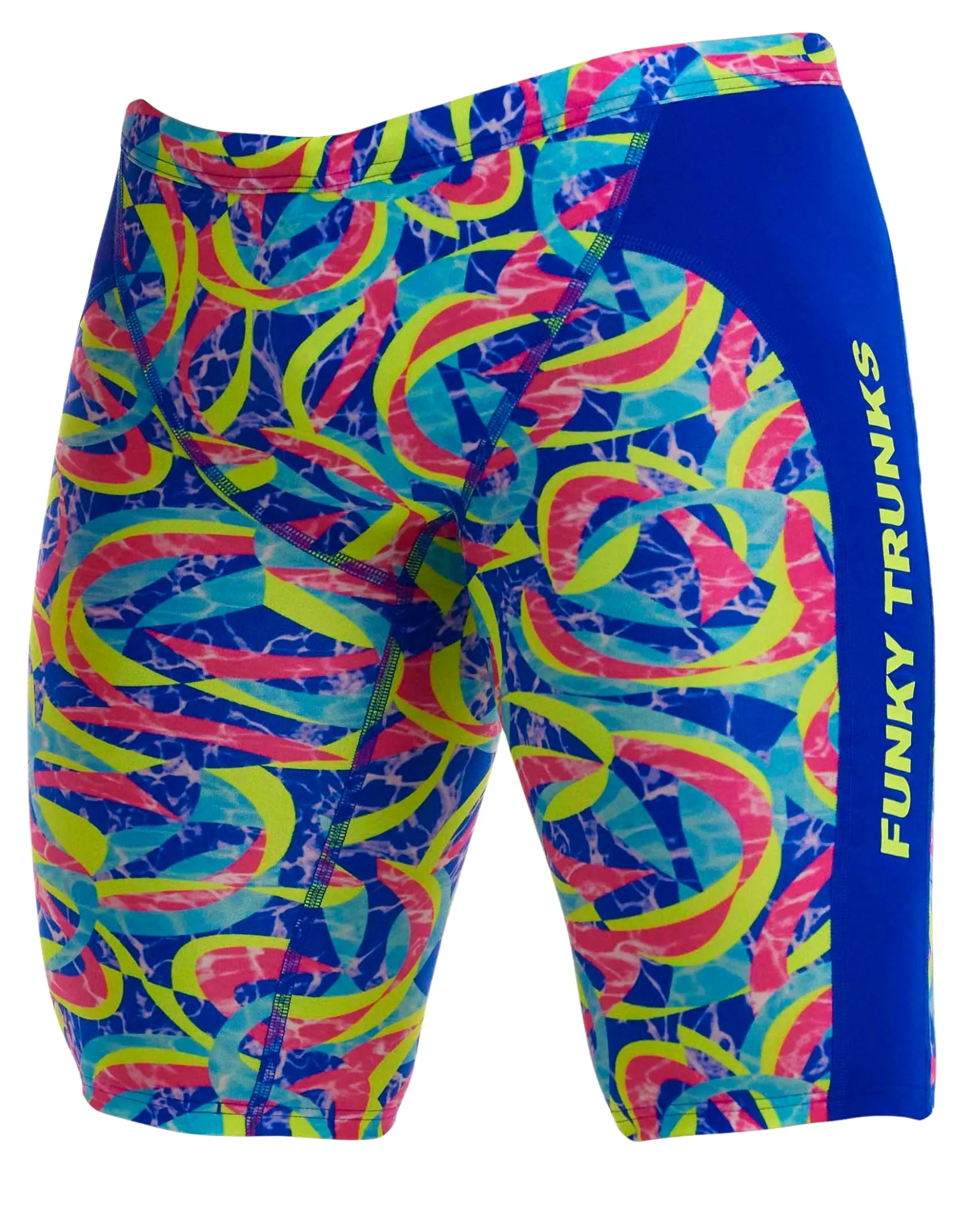 Choppy Waters Swim Training Jammers - Blue