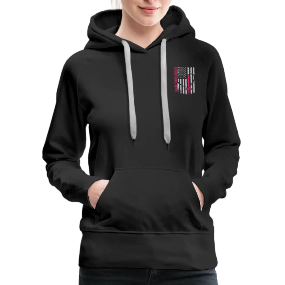 Correctional Nurse Nurse Flag Women’s Premium Hoodie