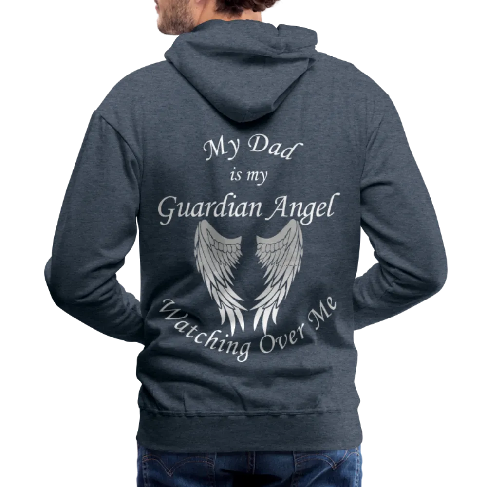Dad Guardian Angel Men’s Premium Hoodie (Ck1401M)
