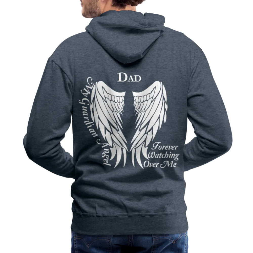 Dad Guardian Angel Men’s Premium Hoodie (CK1451)