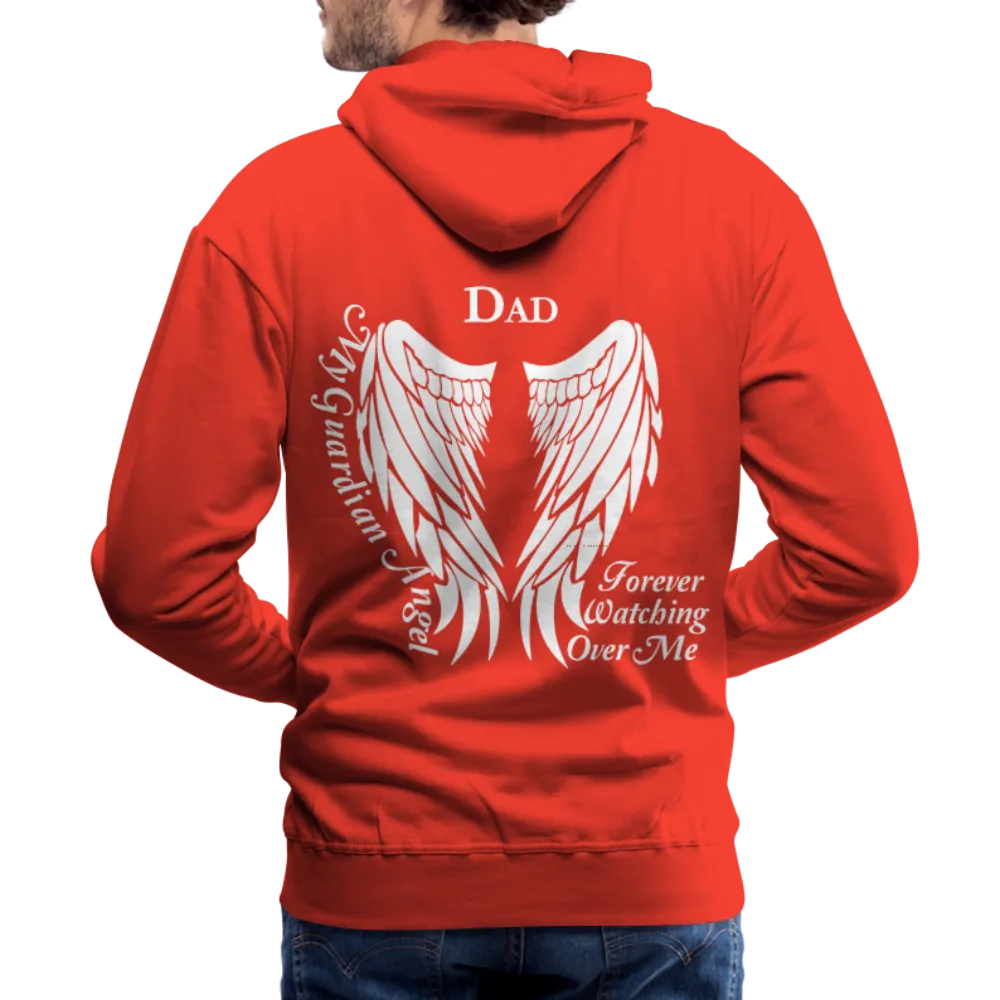 Dad Guardian Angel Men’s Premium Hoodie (CK1451)
