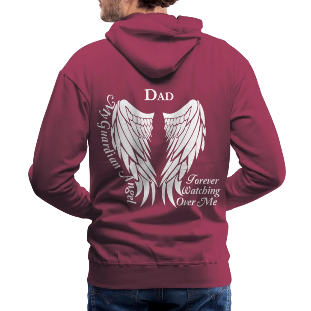 Dad Guardian Angel Men’s Premium Hoodie (CK1451)