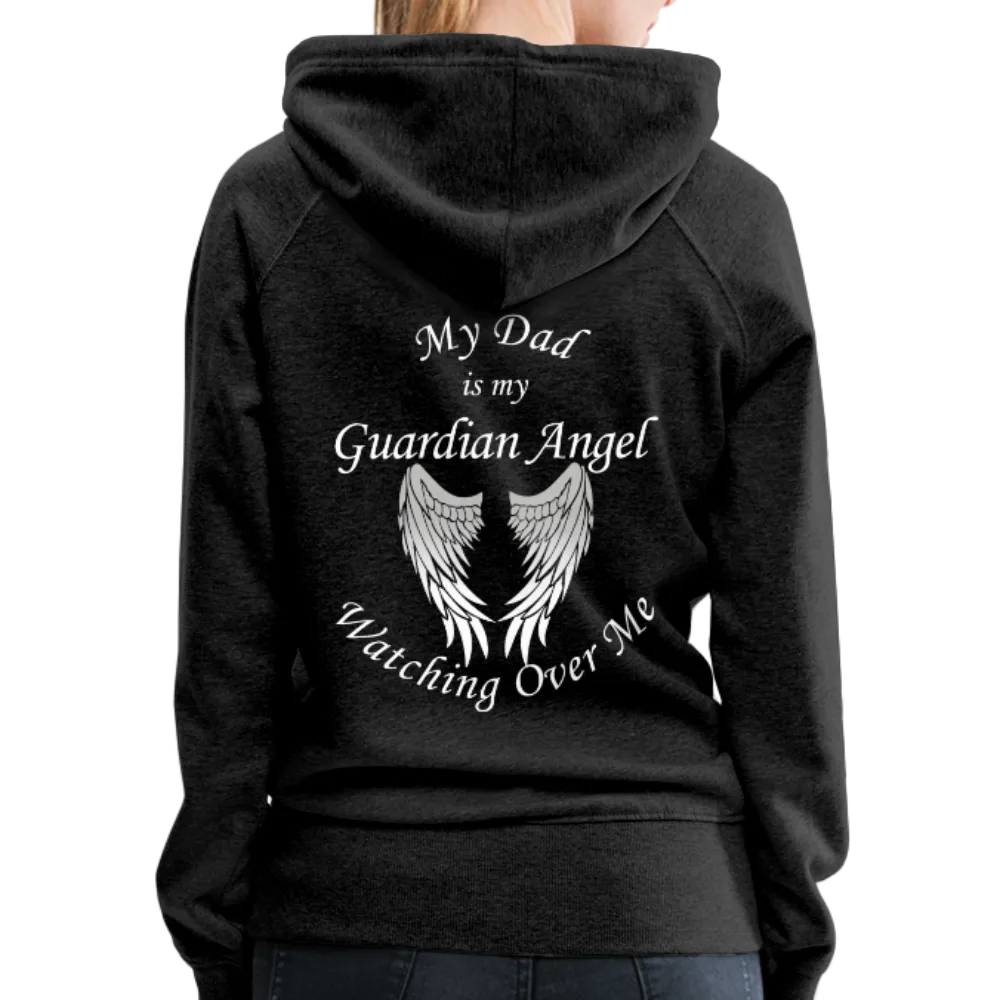 Dad Guardian Angel Women’s Premium Hoodie (CK1401-W)