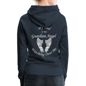 Dad Guardian Angel Women’s Premium Hoodie (CK1401-W)