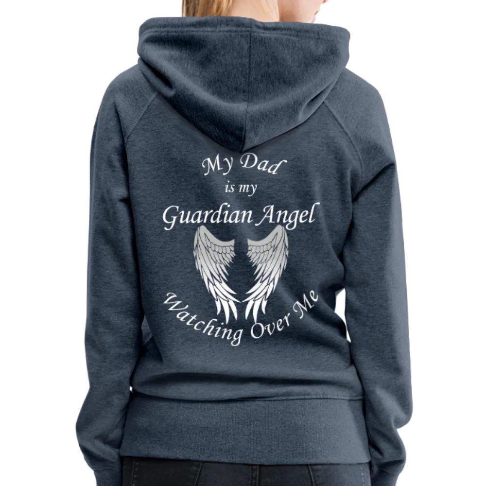 Dad Guardian Angel Women’s Premium Hoodie (CK1401-W)