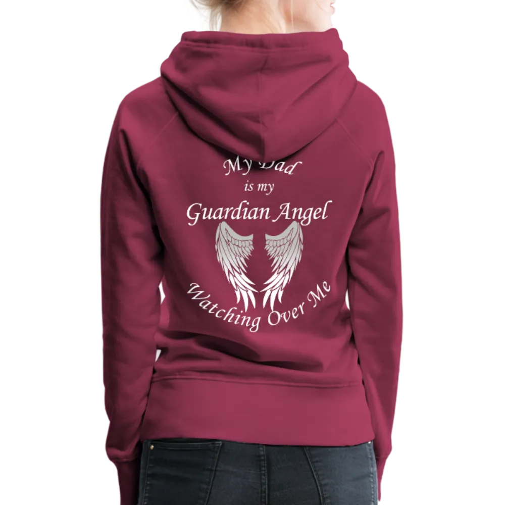 Dad Guardian Angel Women’s Premium Hoodie (CK1401-W)