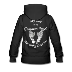 Dad Guardian Angel Women’s Premium Hoodie (CK1402W)
