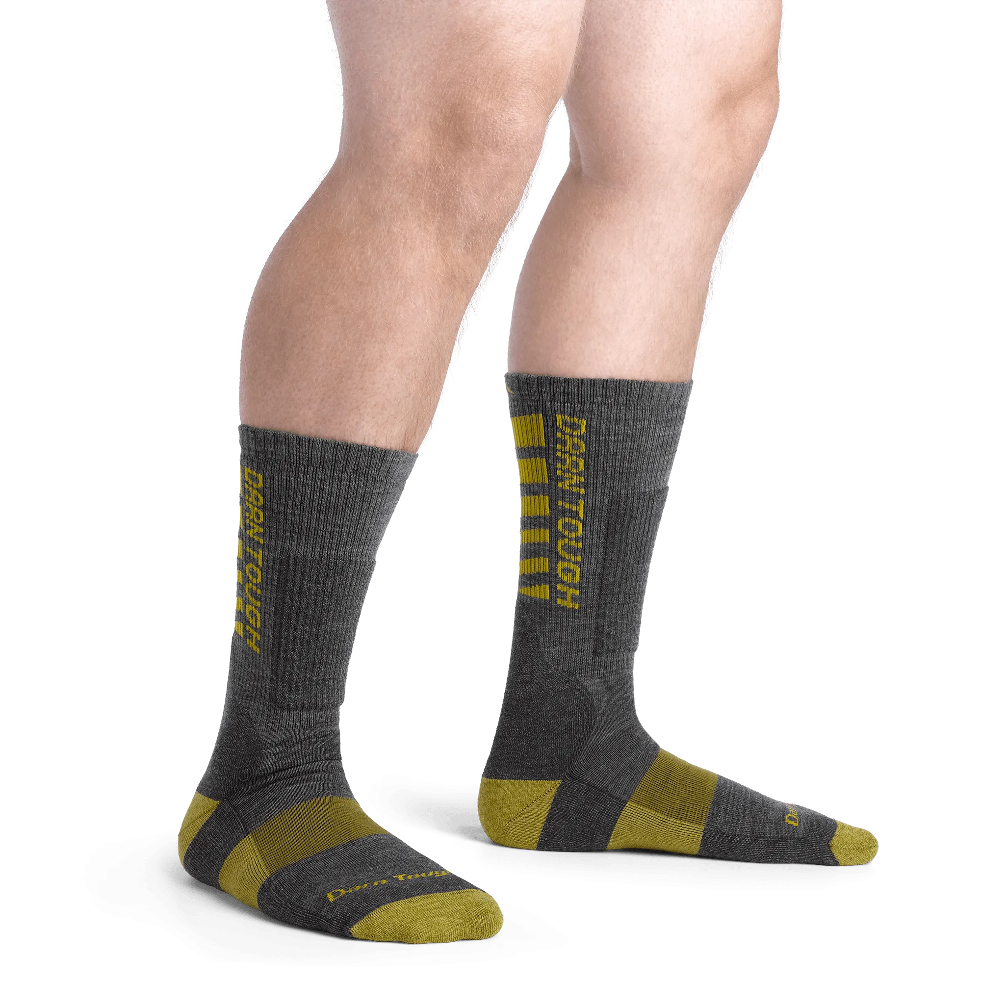 Darn Tough Mens Backbone Boot Midweight Work Socks