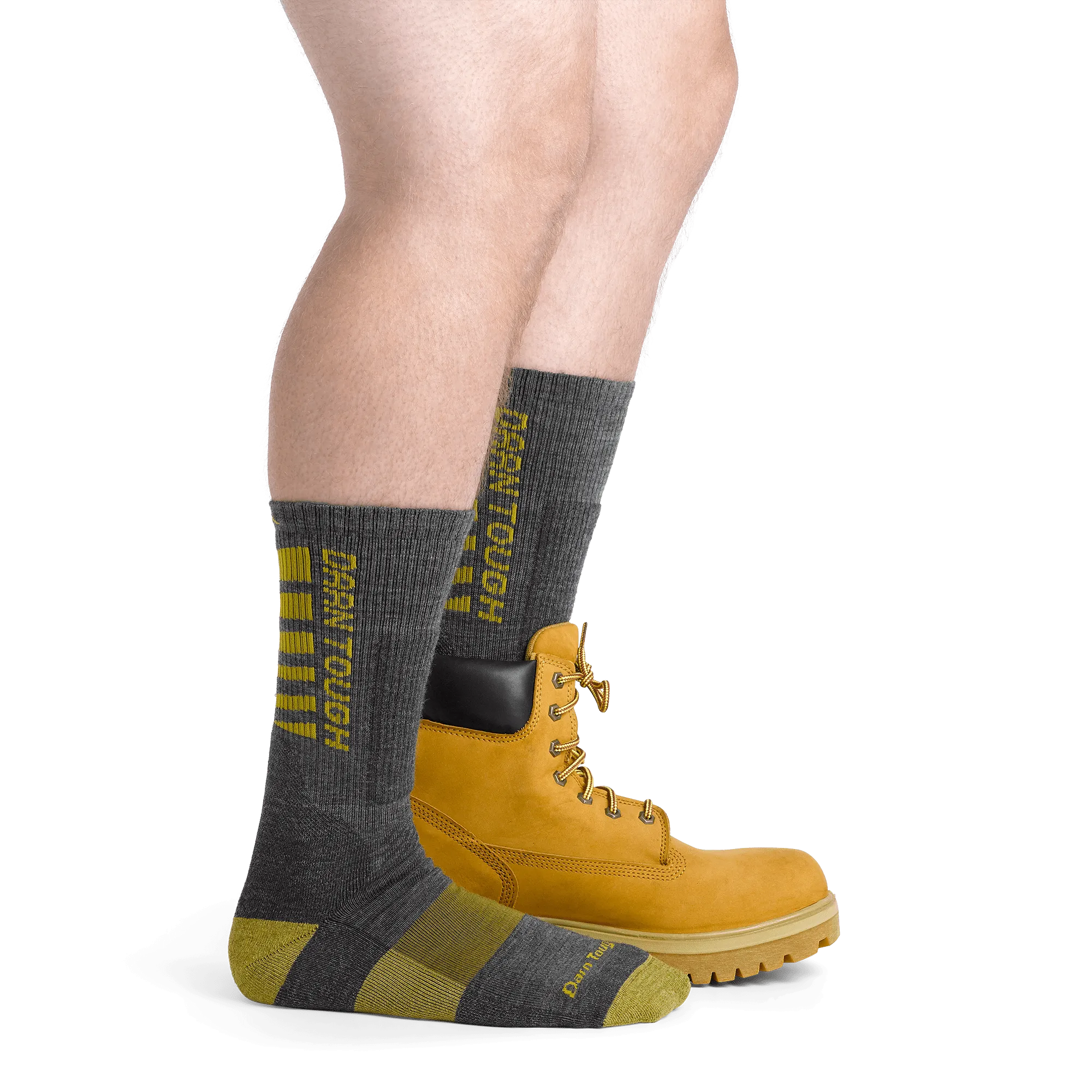 Darn Tough Mens Backbone Boot Midweight Work Socks
