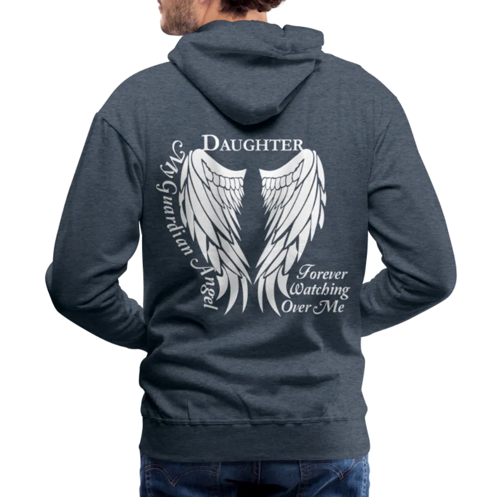 Daughter Guardian Angel Men’s Premium Hoodie