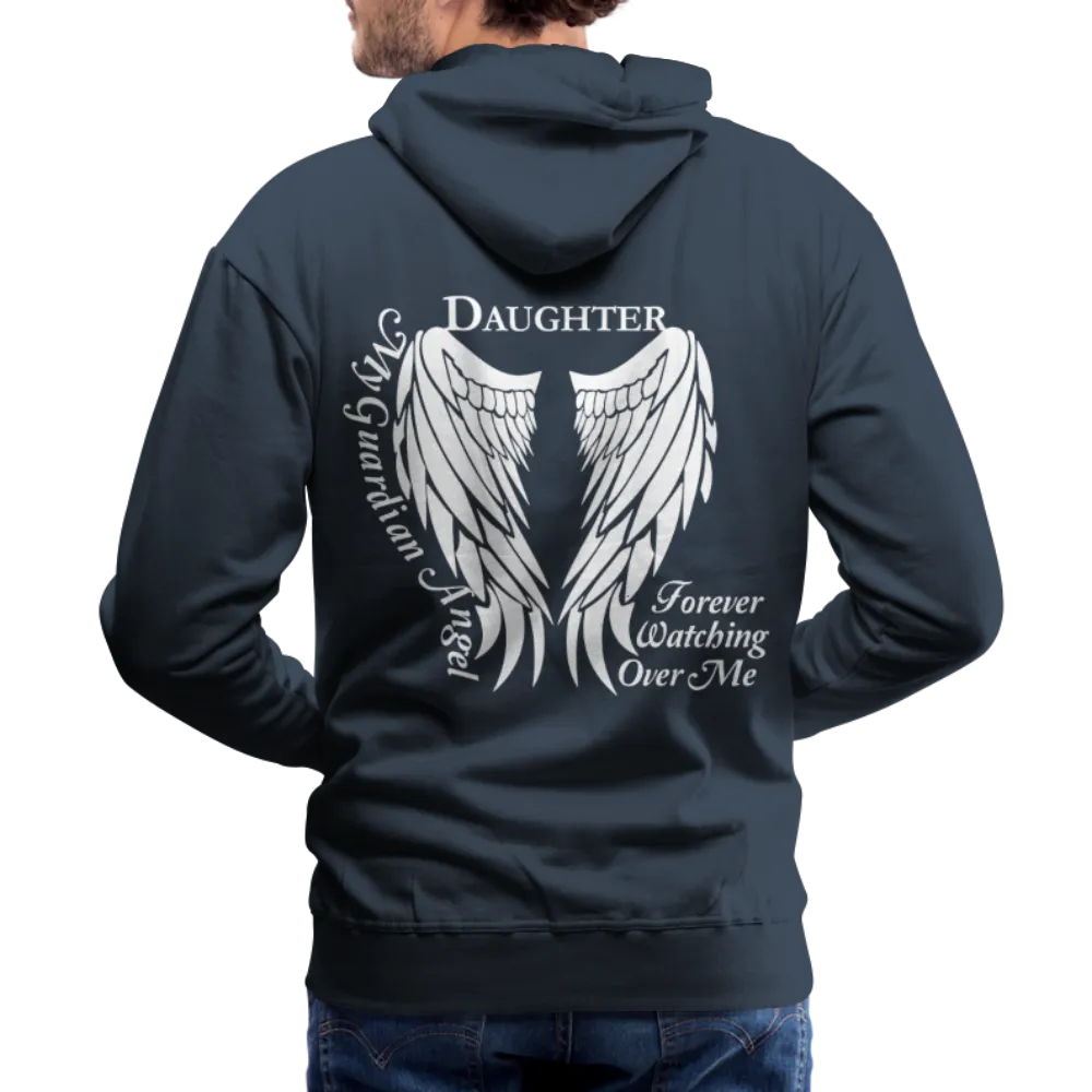 Daughter Guardian Angel Men’s Premium Hoodie